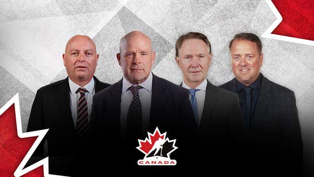 Dave Brown, Mark Hunter, Mike Johnston and Yanick Lemay.